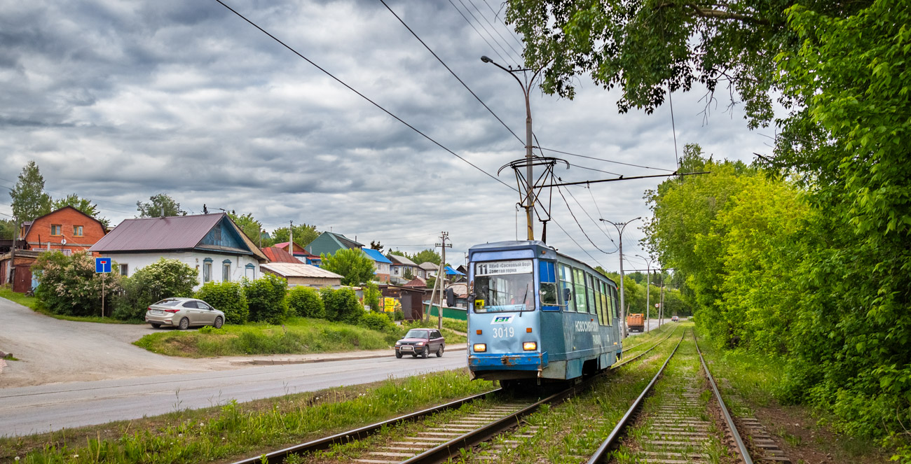 Новосибирск, 71-605 (КТМ-5М3) № 3019