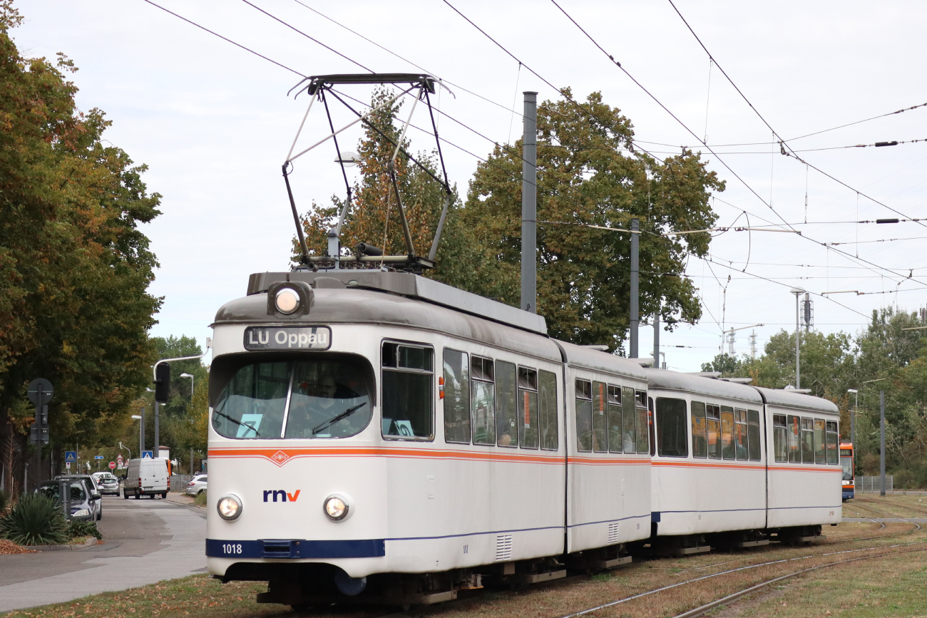 Rhein-Neckar, Duewag ET6 Nr 1018