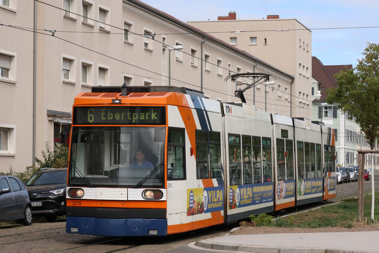 Rhein-Neckar, Duewag 6MGT № 2210