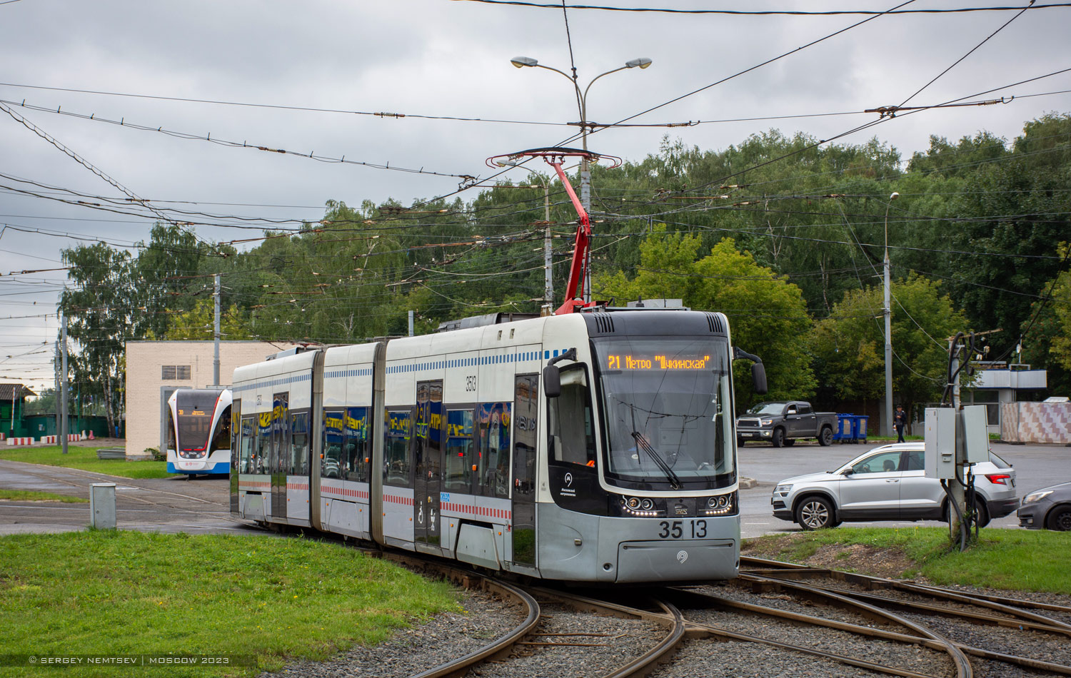 Moskwa, 71-414 (Pesa Fokstrot) Nr 3513