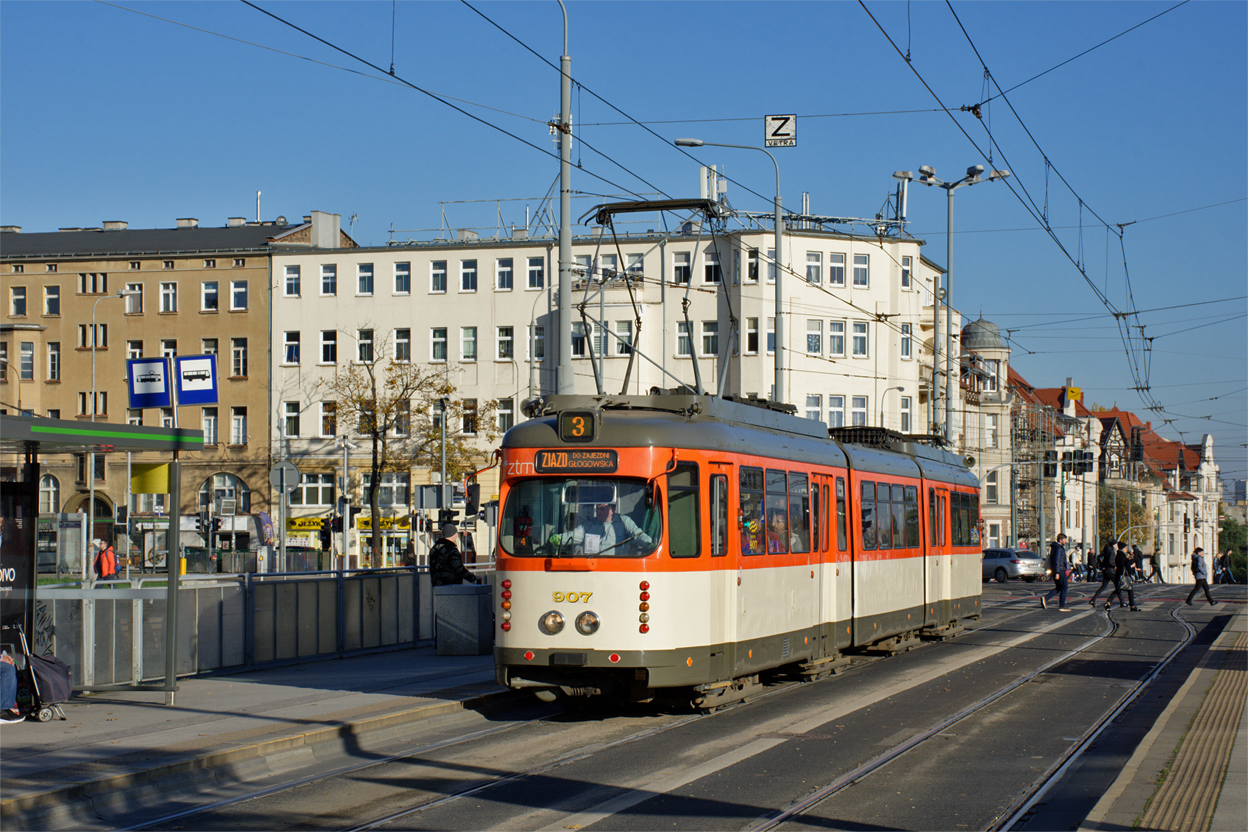Познань, Duewag O № 907 Познань, Duewag O № 907