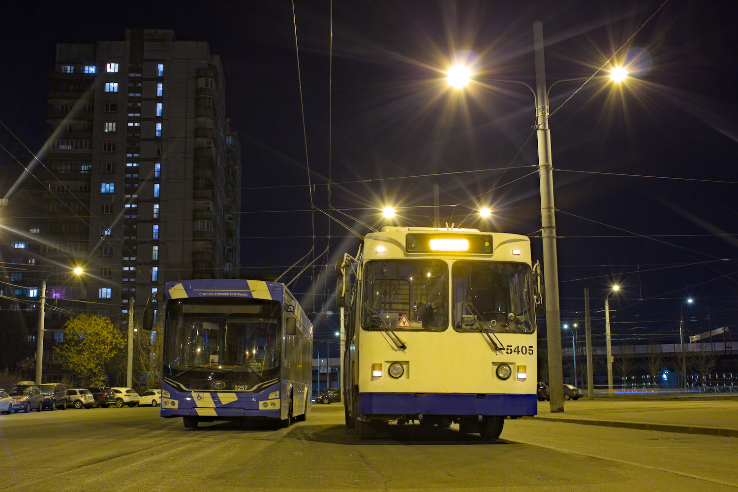 Санкт-Петербург, ПКТС-6281.00 «Адмирал» № 3257; Санкт-Петербург, МТрЗ-6223-0000010 № 5405