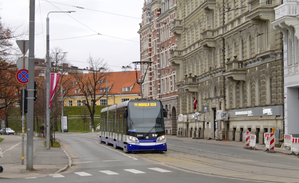 Рига, Škoda 15T2 ForCity Alfa Riga № 57615