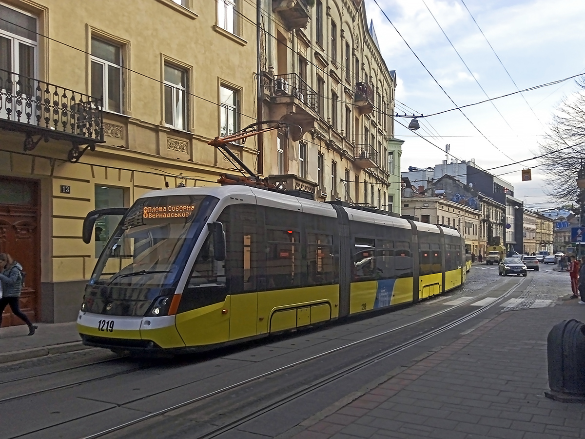 Львов, Electron T5L64 № 1219
