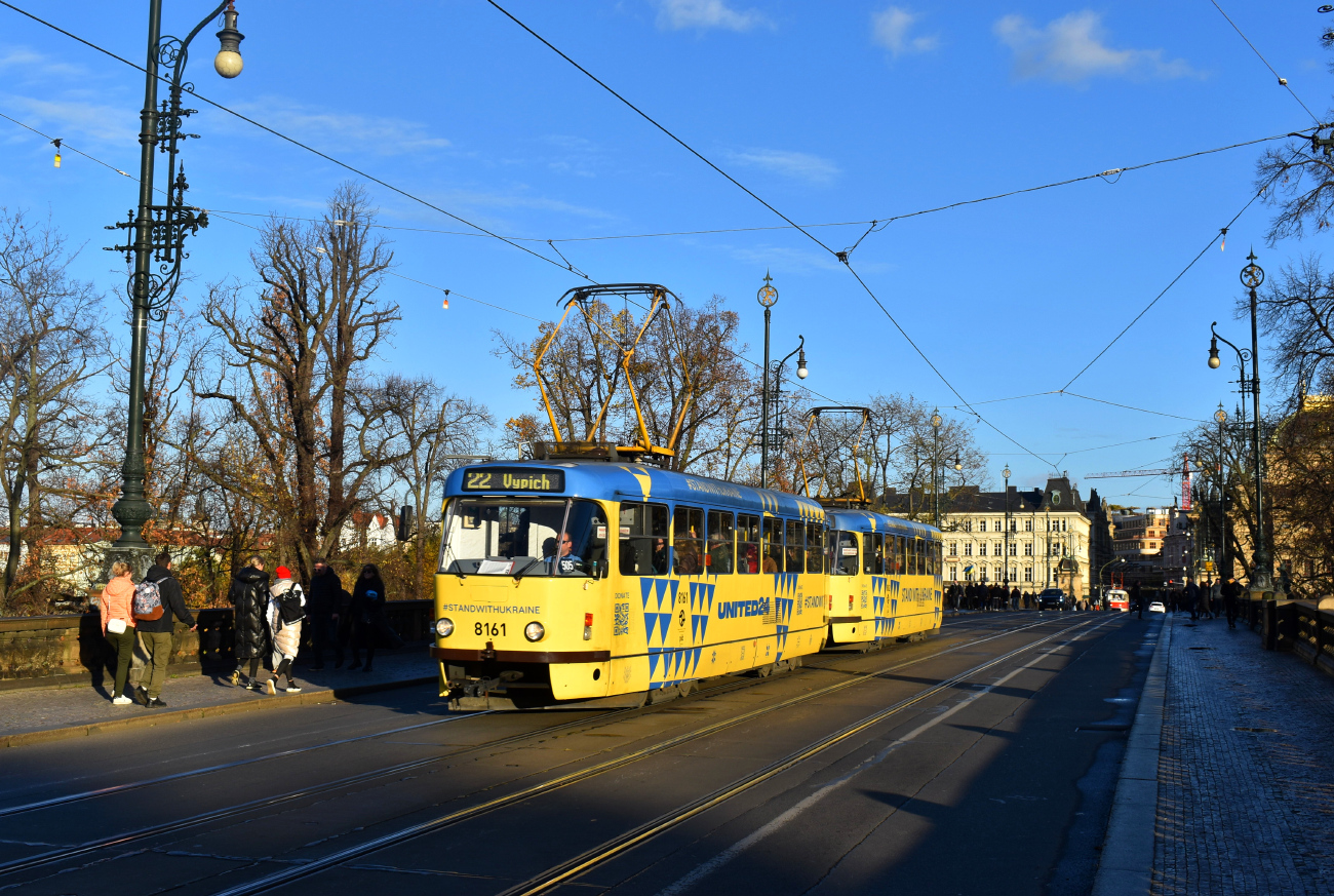 Прага, Tatra T3R.PV № 8161