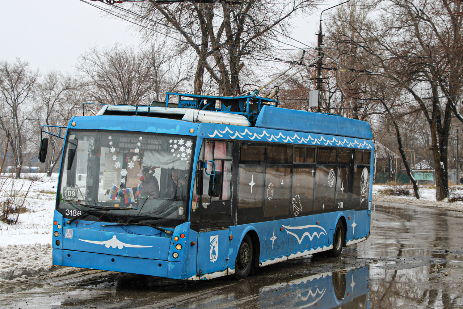 Энгельс, Тролза-5265.00 «Мегаполис» № 3186