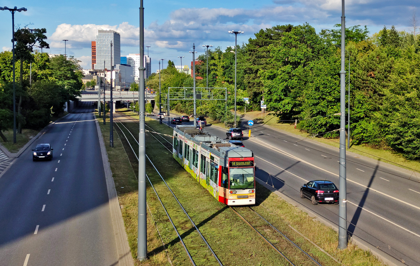 Łódź, Duewag MGT6D № 1861