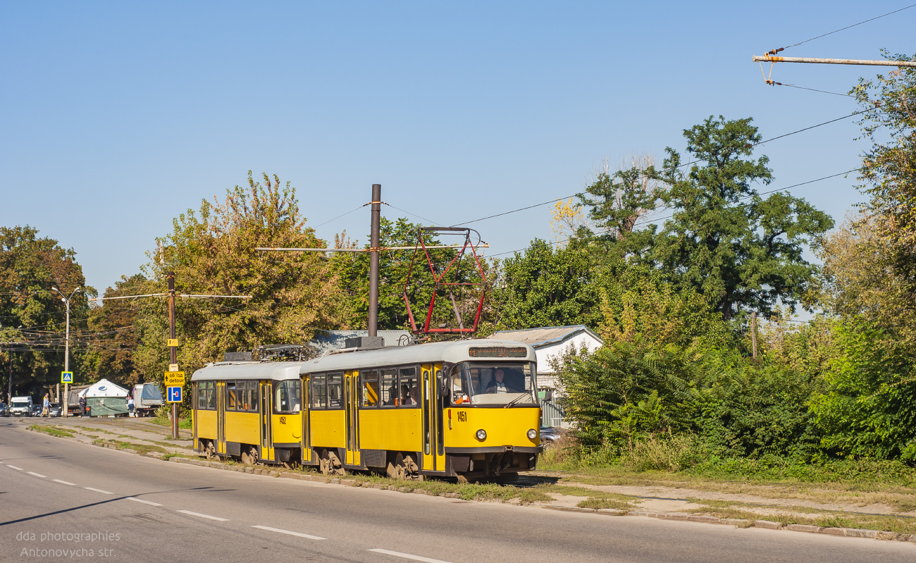 Днепр, Tatra T4D-MT № 1451