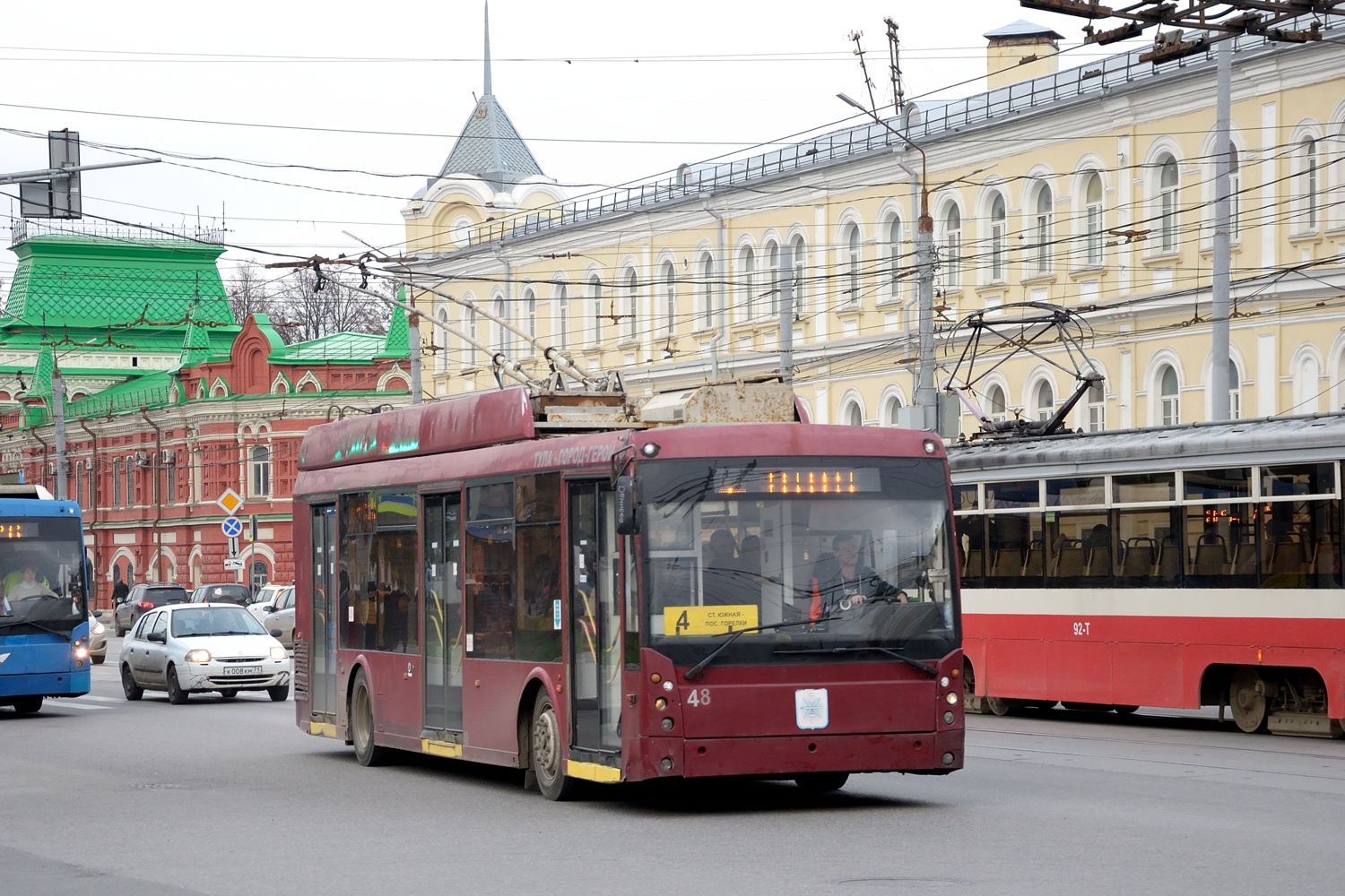 Тула, Тролза-5265.00 «Мегаполис» № 48 Тула, Тролза-5265.00 «Мегаполис» № 48