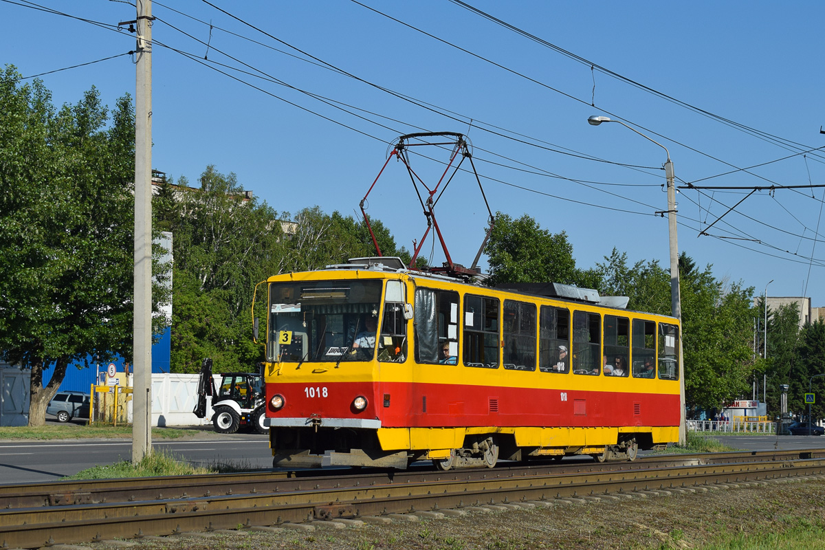 Барнаул, Tatra T6B5SU № 1018