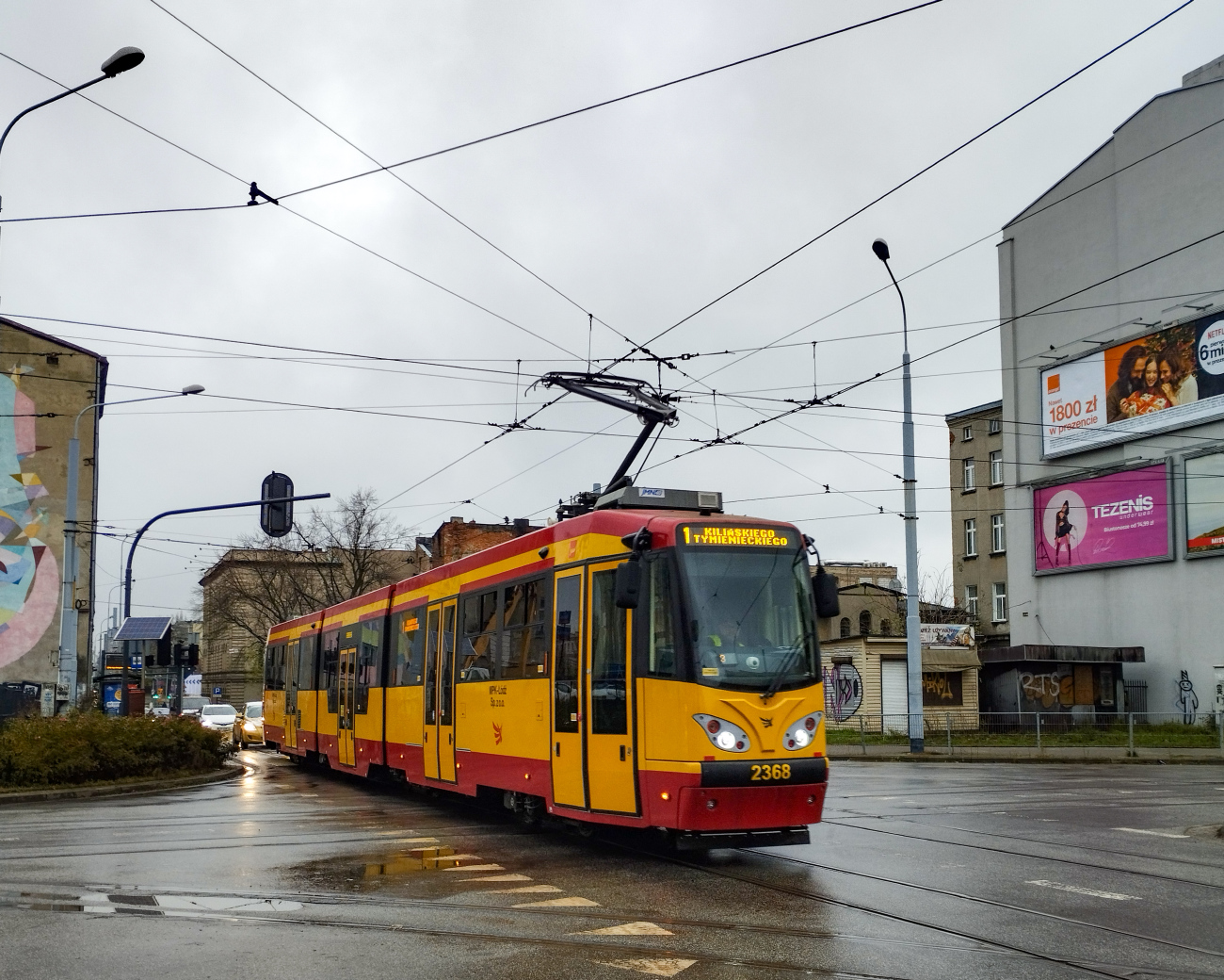 Лодзь, Duewag M8CN № 2368