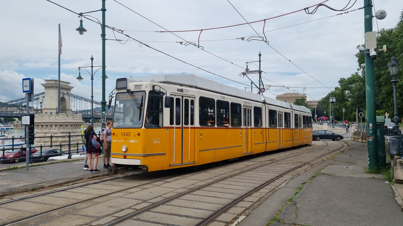 Будапешт, Ganz-Hunslet KCSV7 № 1345