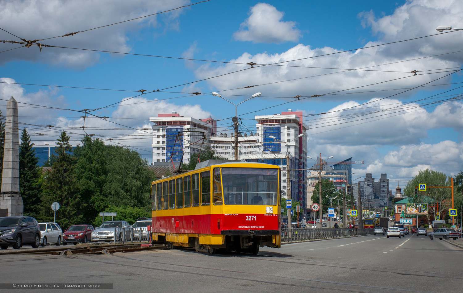 Барнаул, Tatra T6B5SU № 3271 Барнаул, Tatra T6B5SU № 3271
