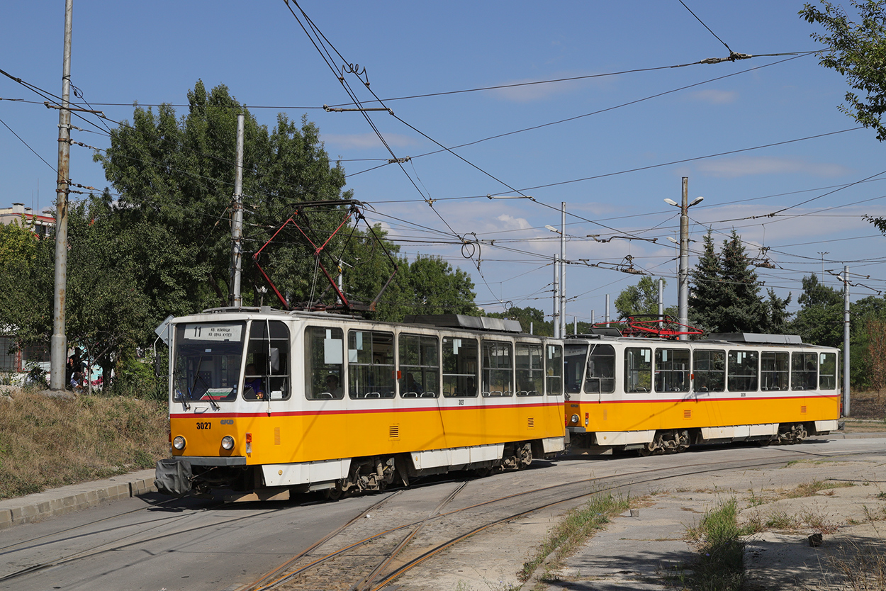 София, Tatra T6A2B № 3027