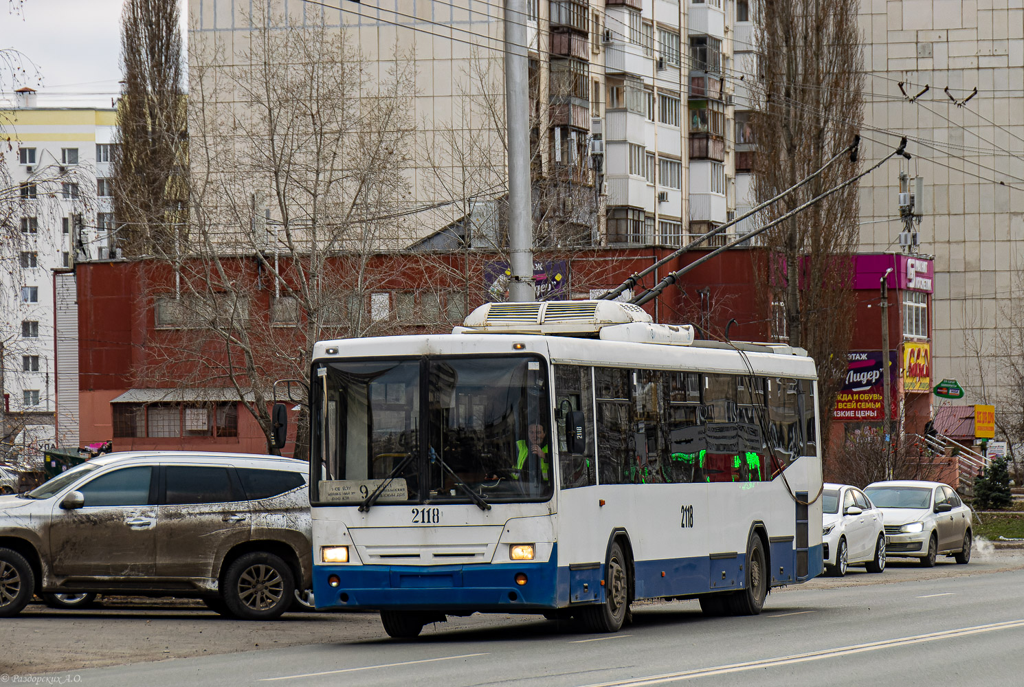 Уфа, НефАЗ-БТЗ 52765Р № 2118