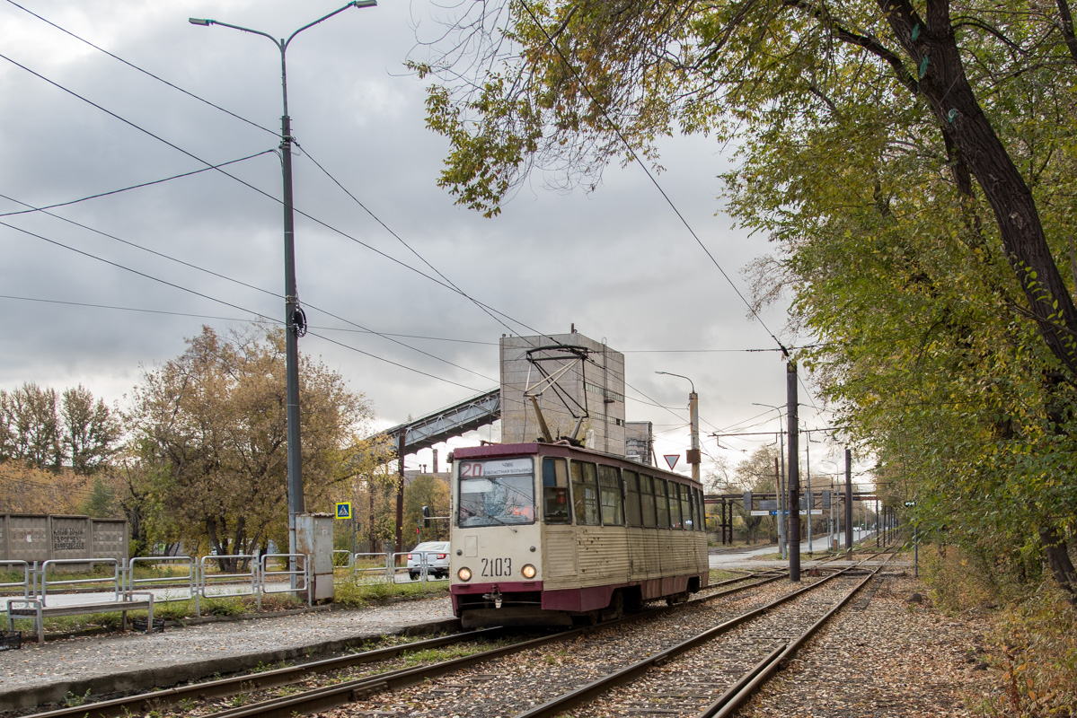 Челябинск, 71-605 (КТМ-5М3) № 2103