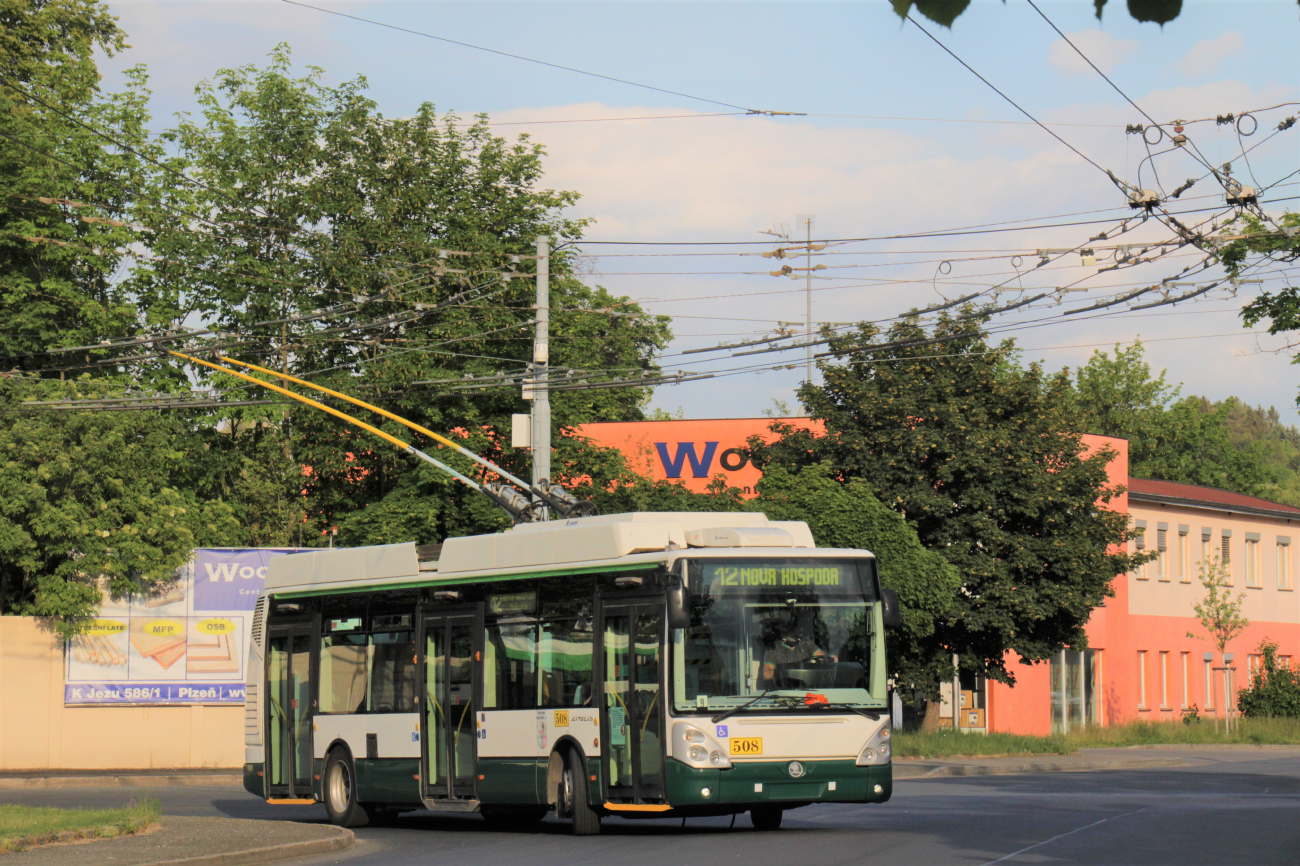 Plzeň, Škoda 24Tr Irisbus Citelis č. 508
