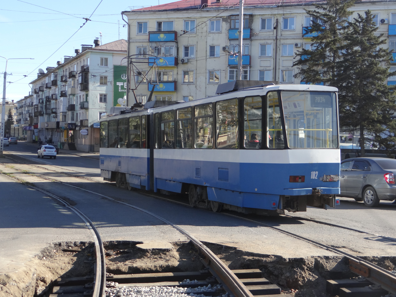 Усть-Каменогорск, Tatra KT4DtM № 102