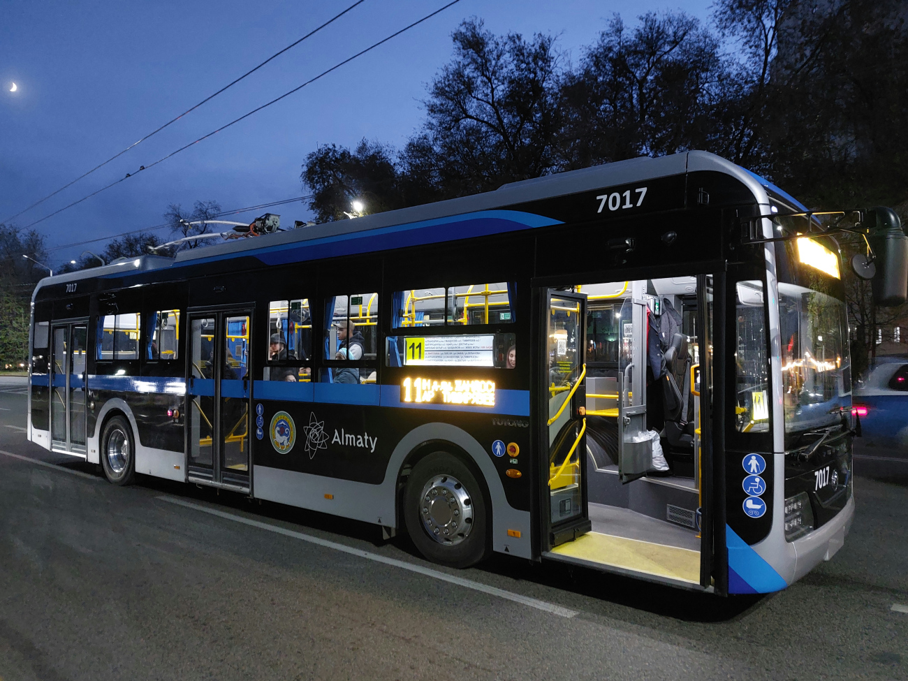 Almata, Yutong ZK6128BEVG (QazTehna) nr. 7017