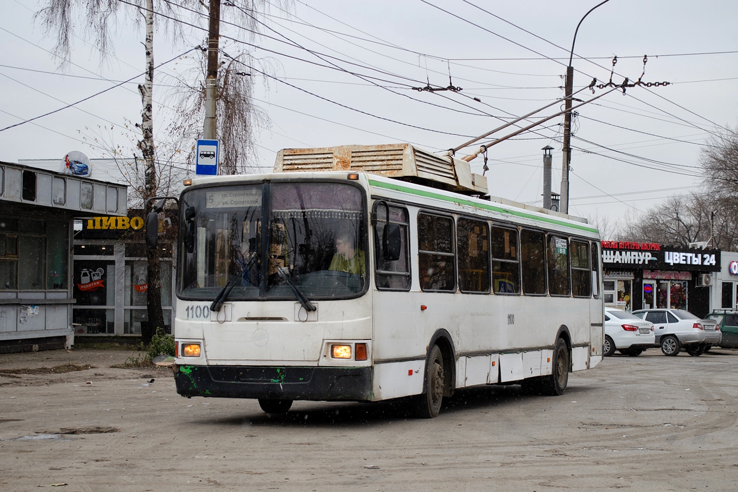 Рязань, ЛиАЗ-5280 № 1100 Рязань, ЛиАЗ-5280 № 1100