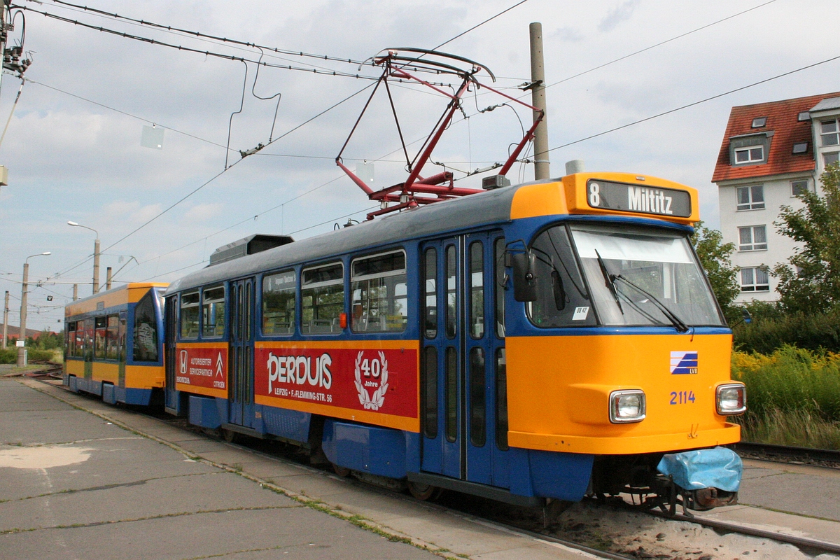Лейпциг, Tatra T4D-M1 № 2114