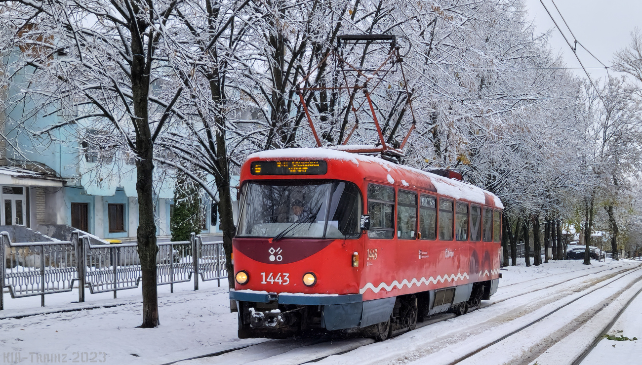 Днепр, Tatra T4D-MT № 1443
