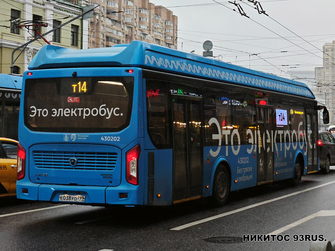 Москва, ЛиАЗ-6274 № 430202