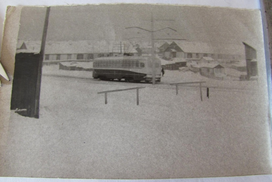 Novosibirskas — Historic Photos; Novosibirskas — Historic Photos (Trams); Novosibirskas — Tram road