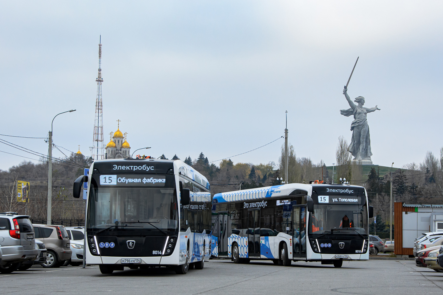 Волгоград, КАМАЗ-6282 № 8014
