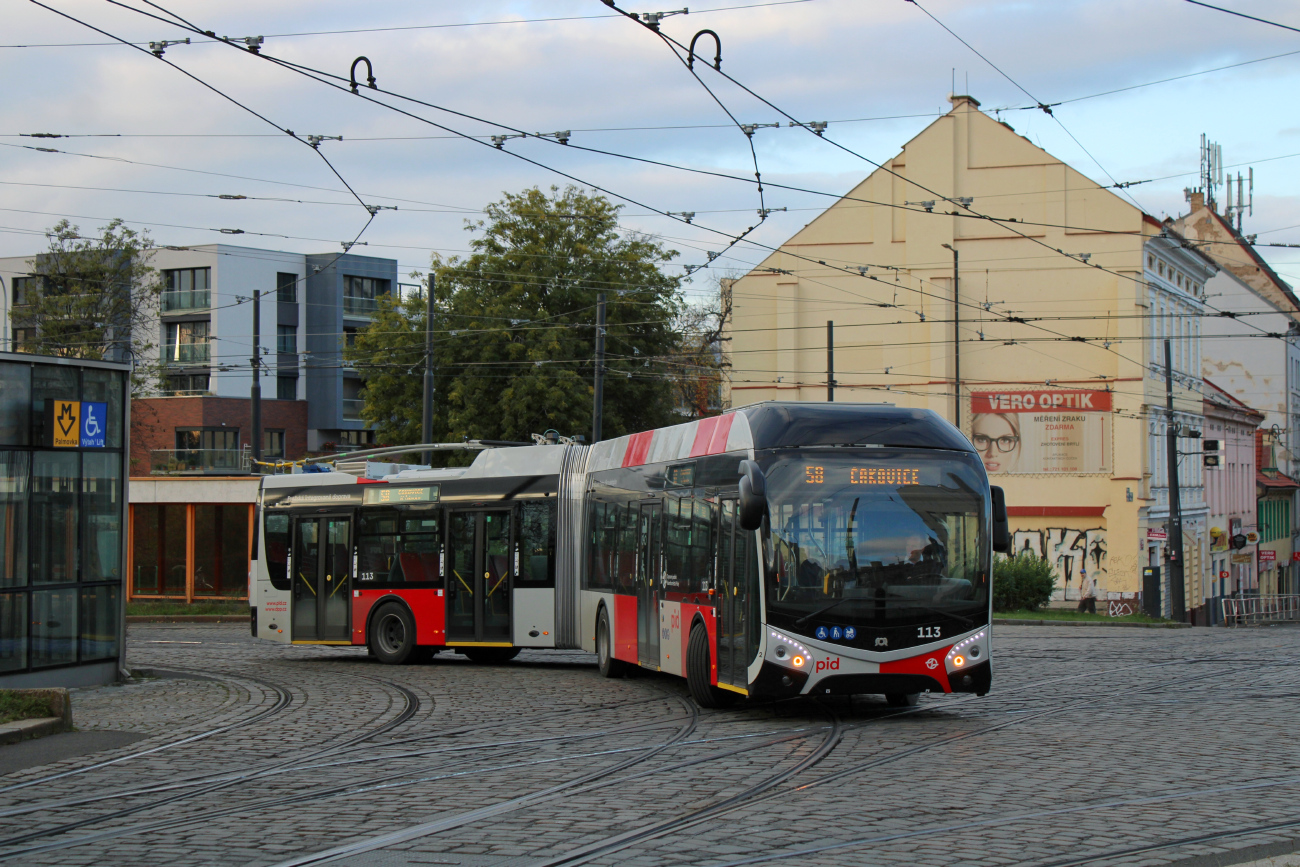 Прага, SOR TNS 18 (Cegelec) № 113