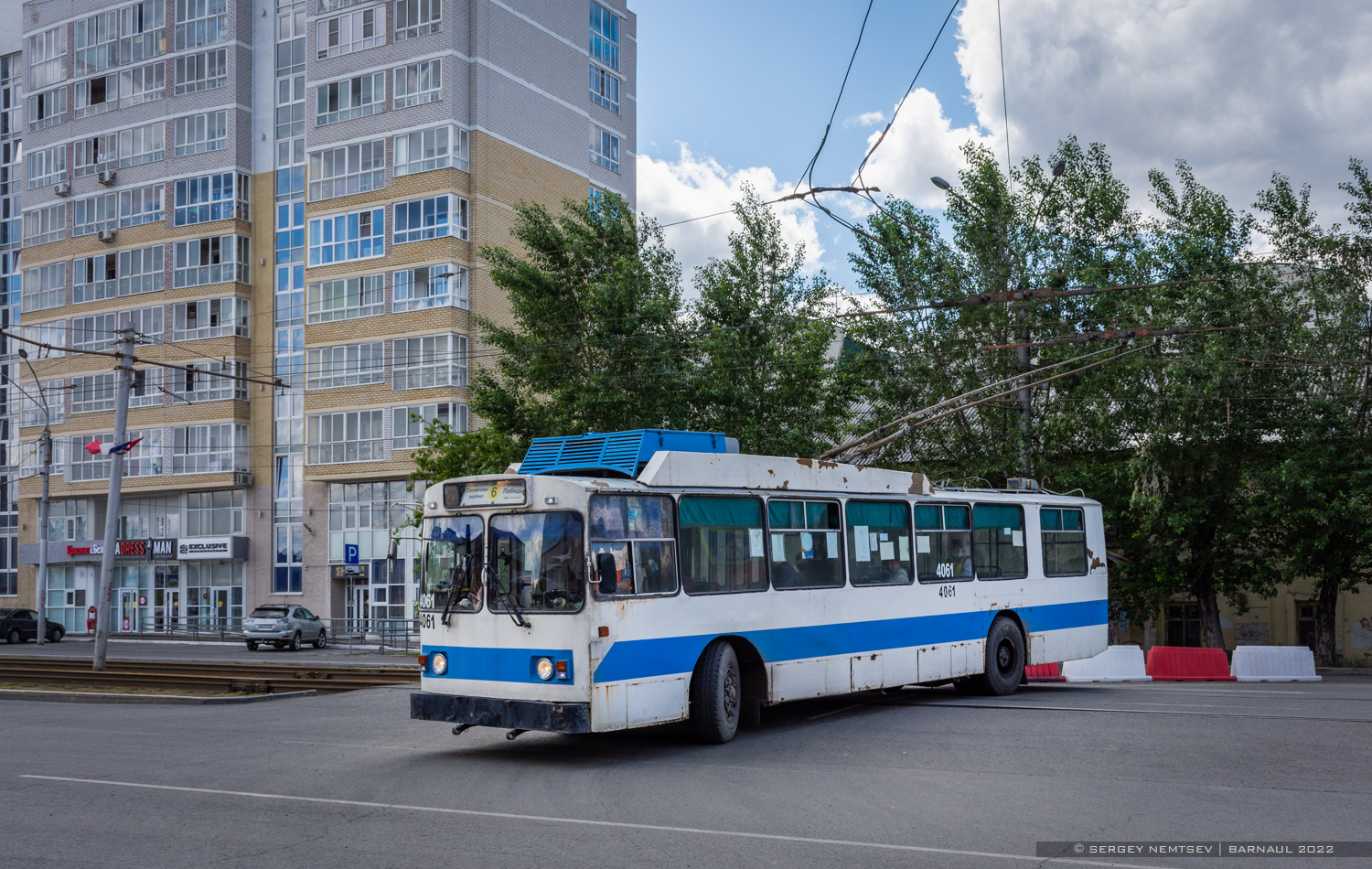 Барнаул, ЗиУ-682 КВР БТРМ № 4061 Барнаул, ЗиУ-682 КВР БТРМ № 4061