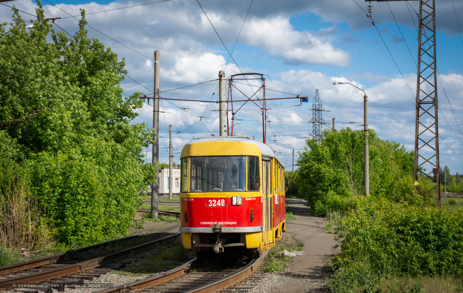 Барнаул, Tatra T3SU № 3248