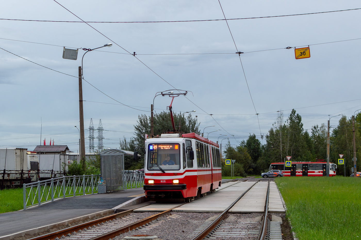 Санкт-Петербург, ЛВС-86М2 № 1035 Санкт-Петербург, ЛВС-86М2 № 1035