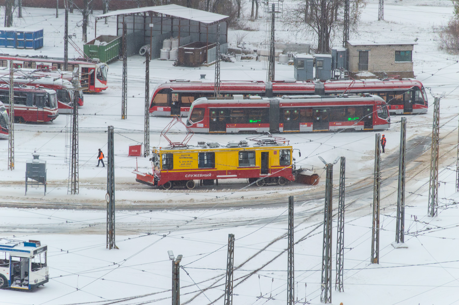 Санкт-Петербург — Совмещённый трамвайно-троллейбусный парк