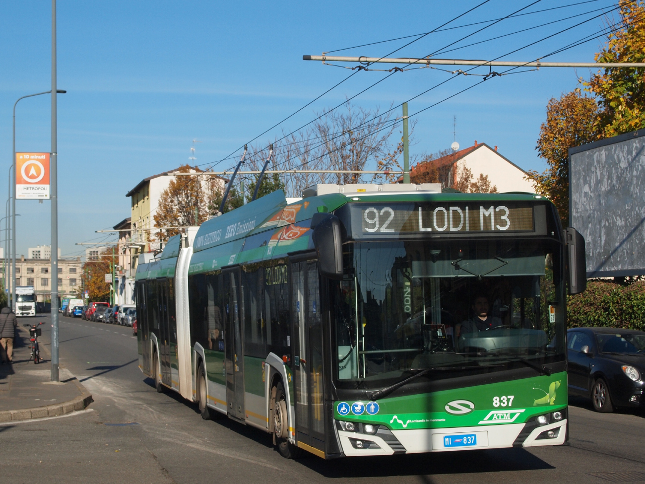 Милан, Solaris Trollino IV 18 Kiepe № 837