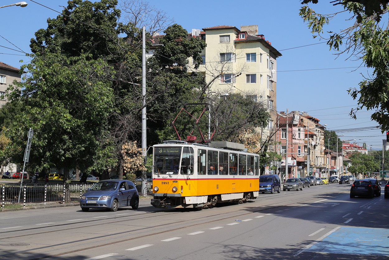 София, Tatra T6A2SF № 2052