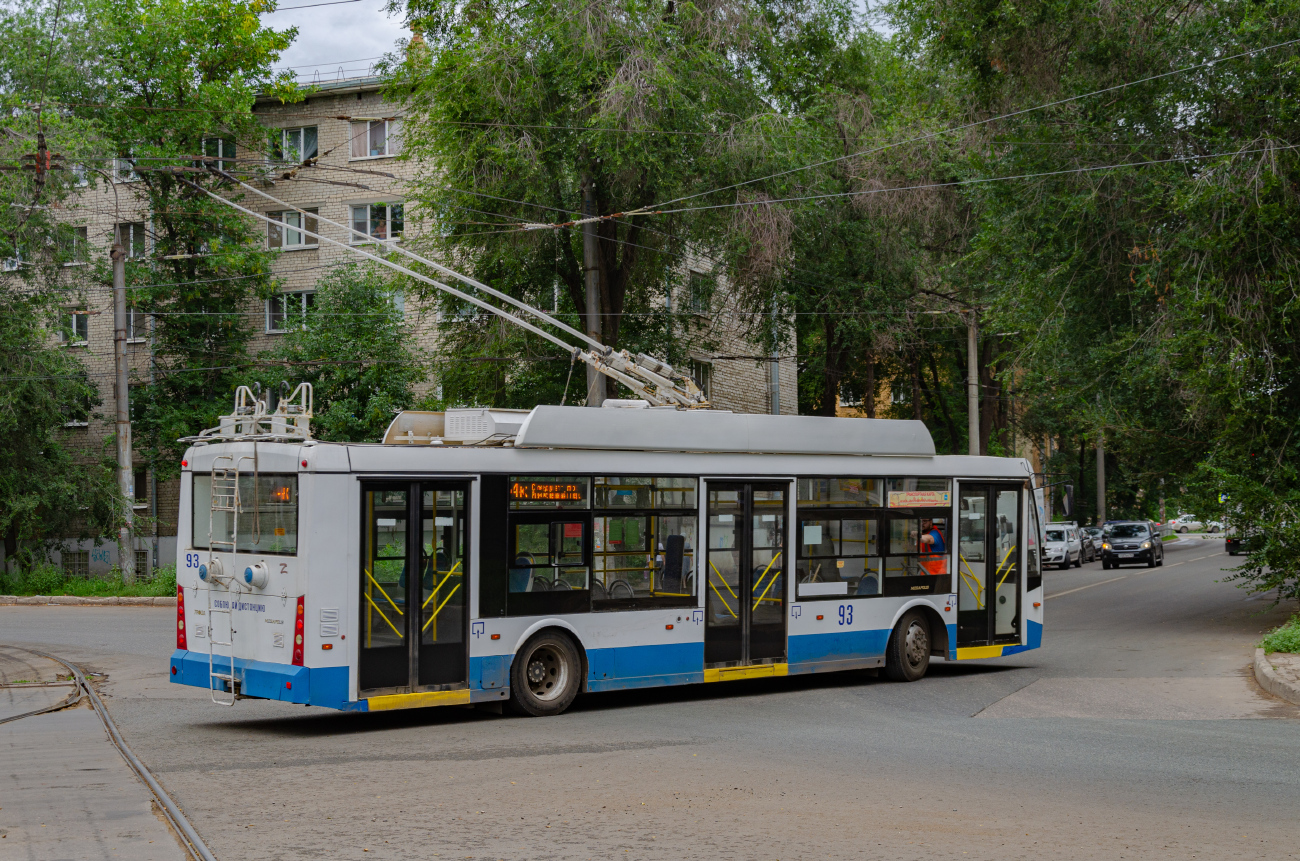 Самара, Тролза-5265.00 «Мегаполис» № 93; Самара — Конечные станции и кольца (троллейбус)