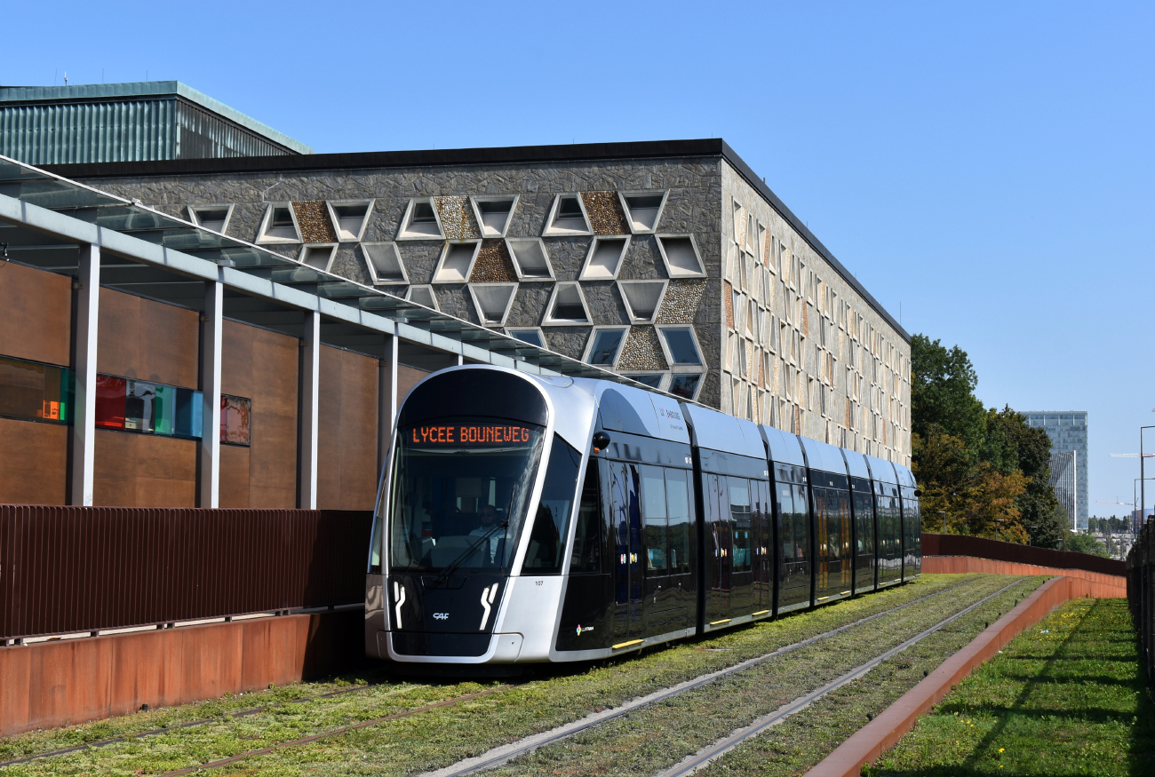 Люксембург, CAF Urbos 3 № 107