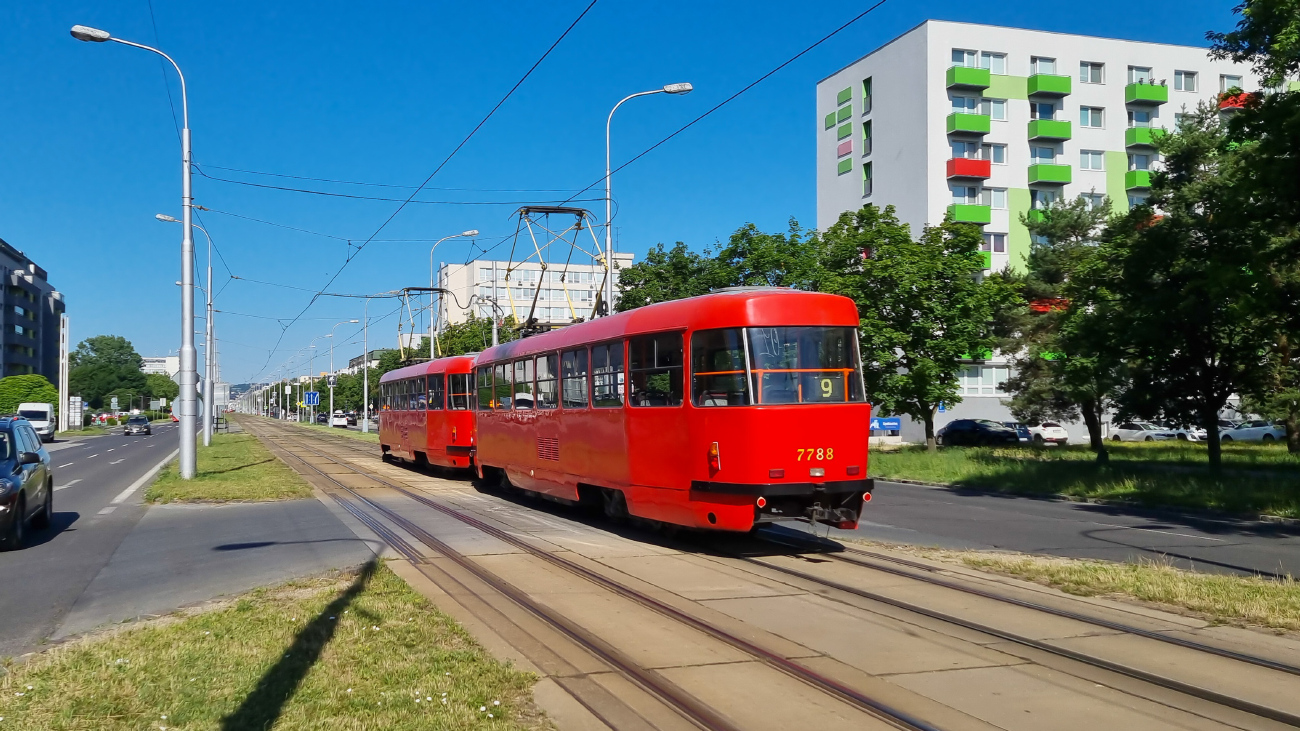 Братислава, Tatra T3P № 7788
