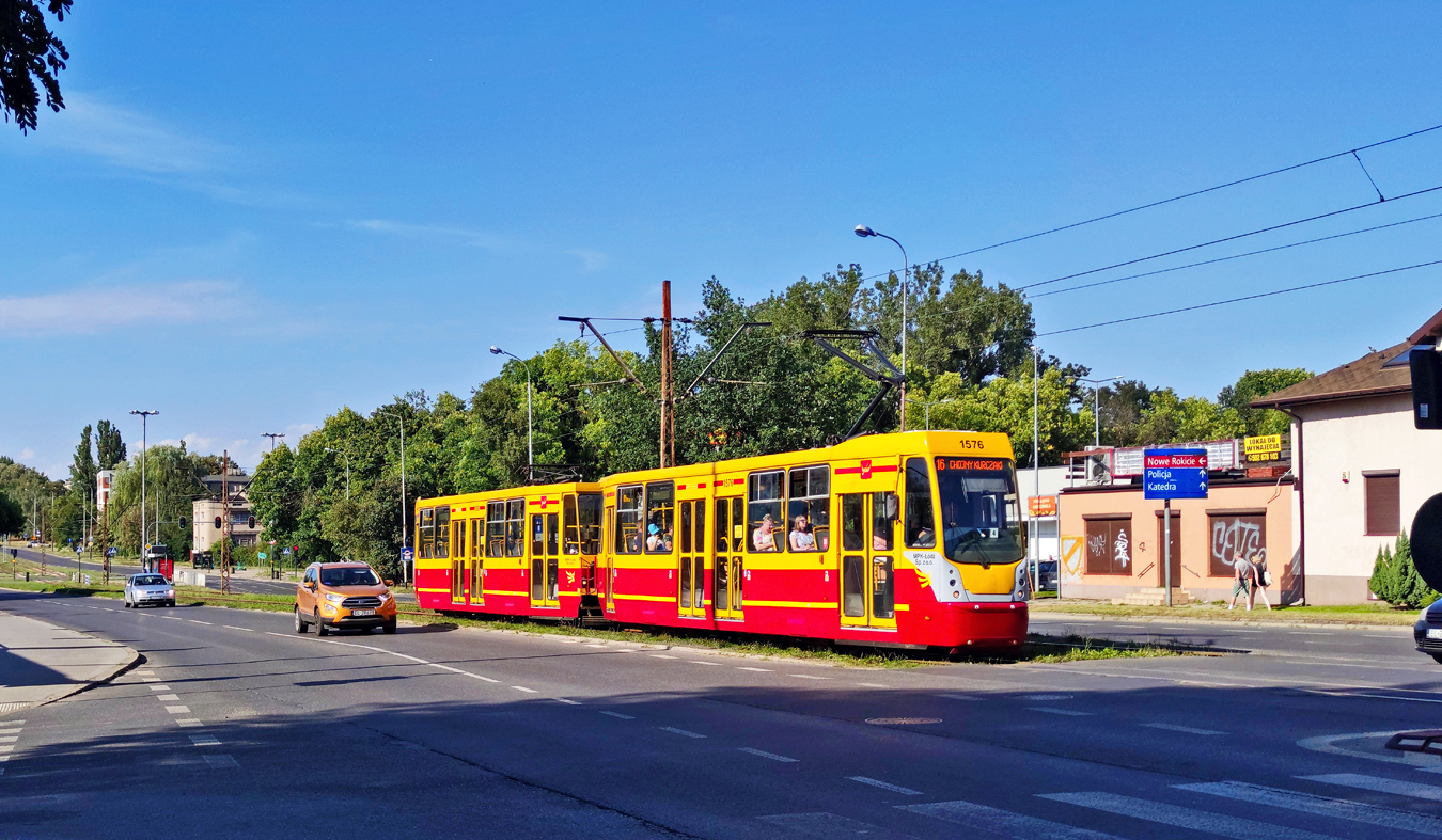 Лодзь, Konstal 805NaND № 1576