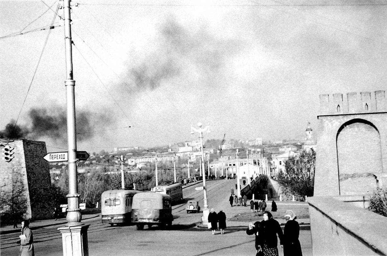 Смоленск, МТВ-82 № 2; Смоленск — Демонтажи и закрытые линии; Смоленск — Исторические фотографии  (1945 — 1991 гг.)