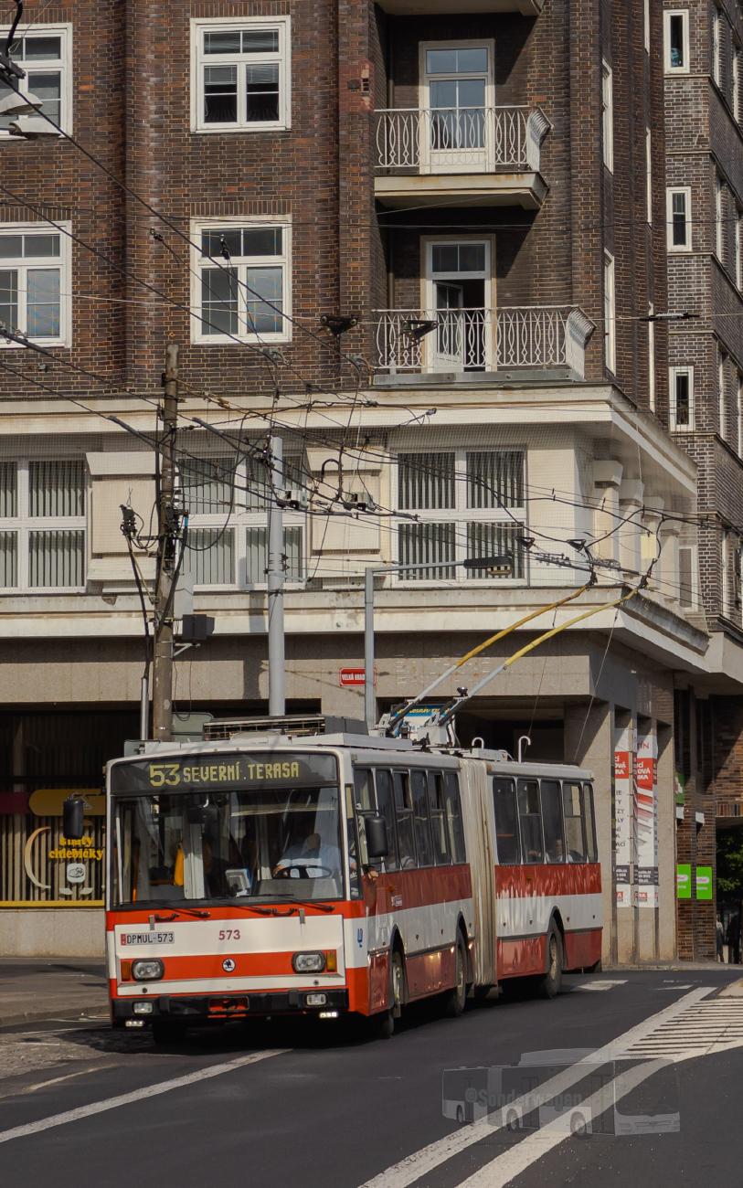 Усти-над-Лабем, Škoda 15Tr13/6M № 573