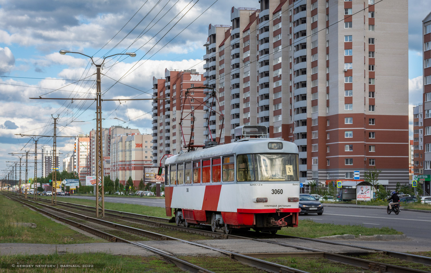 Барнаул, Tatra TB4D КВР Барнаул № 3060