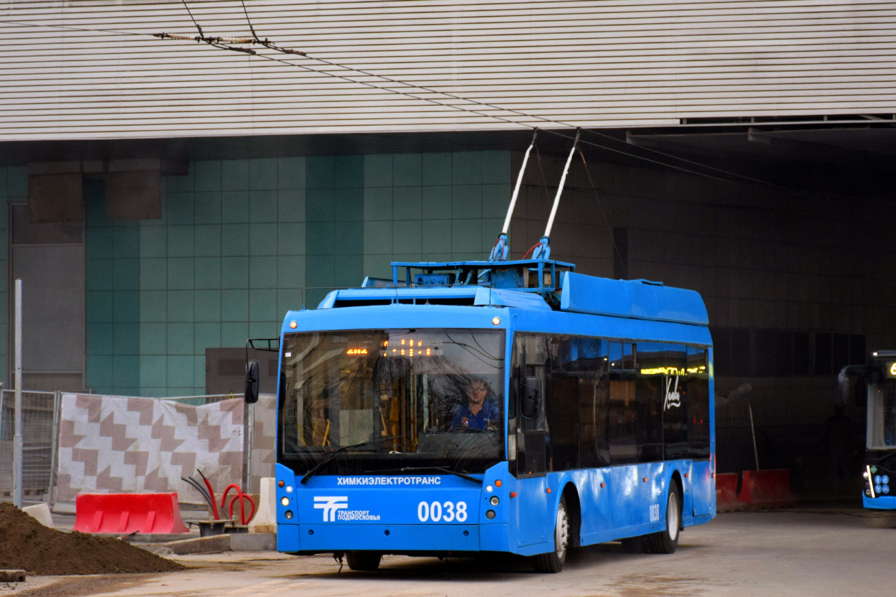 Химки, Тролза-5265.00 «Мегаполис» № 0038