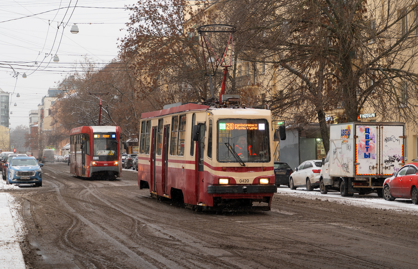 Санкт-Петербург, 71-134К (ЛМ-99К) № 0420