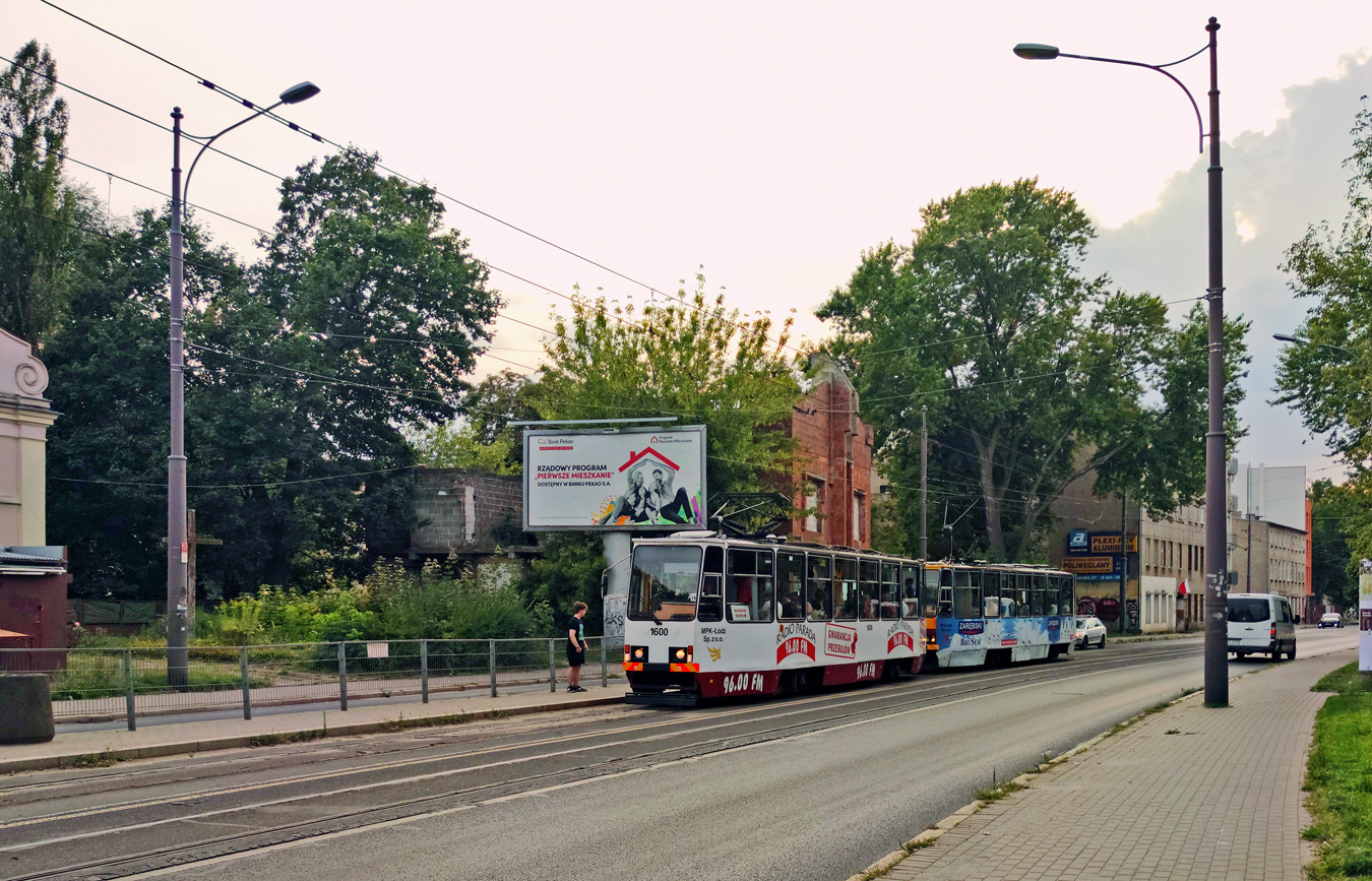 Лодзь, Konstal 805Na № 1600