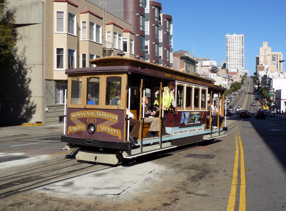 Сан-Франциско, область залива, Muni cable car № 60