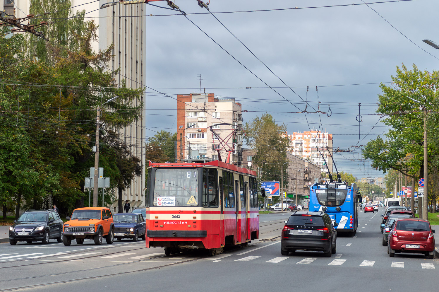 Санкт-Петербург, 71-134К (ЛМ-99К) № 0443