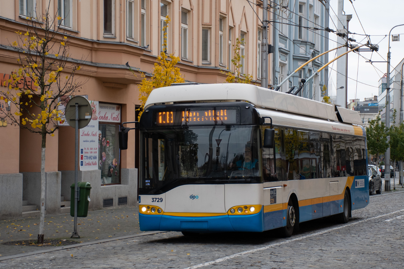 Острава, Solaris Trollino II 12 AC № 3729