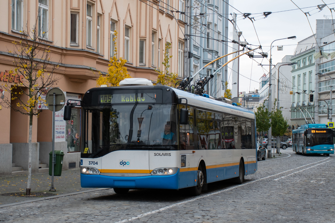 Острава, Solaris Trollino II 12 AC № 3704